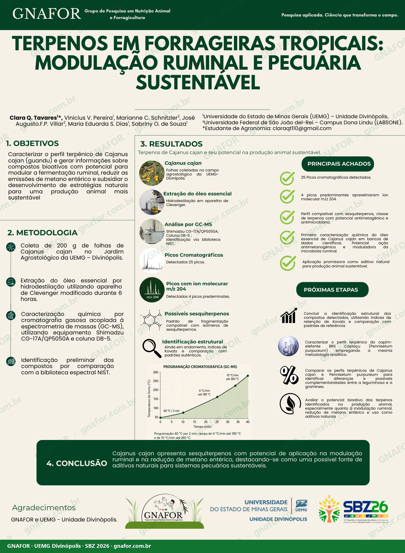 Terpenos em forrageiras tropicais: modulação ruminal e pecuária sustentável